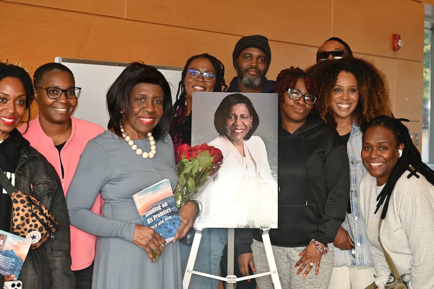 Group photo with nieces and nephews